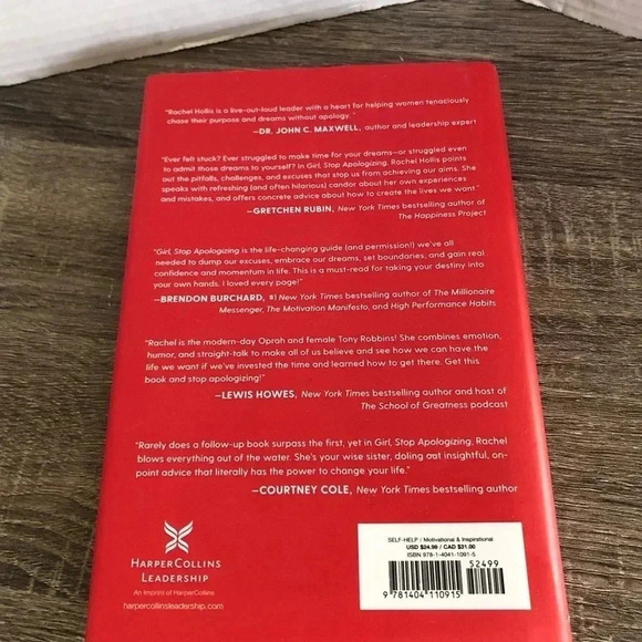 Girl Stop  Apologizing Hardcover - Picture 4 of 7